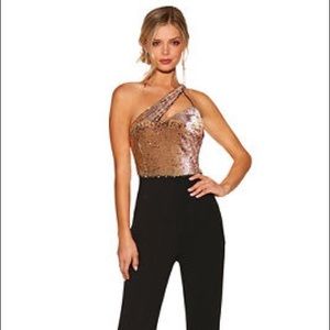 Boston Proper sequin jumpsuit